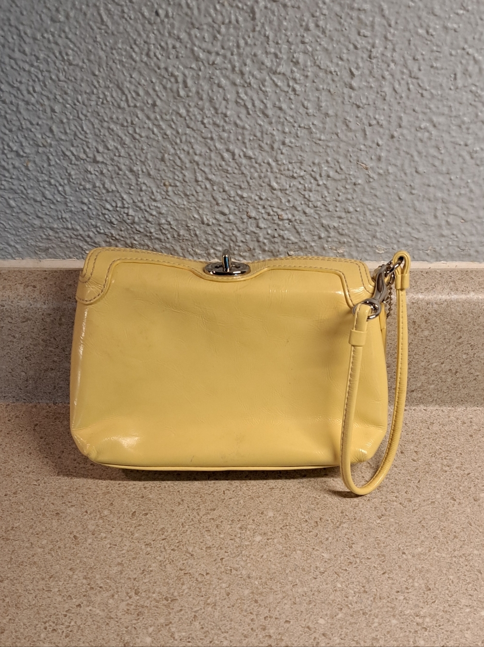 Vintage Coach Wristlet